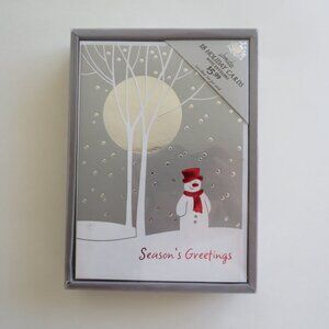 Snowman Season’s Greetings Image Arts Set of 18 Christmas Holidays Cards